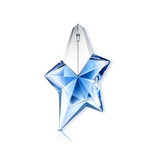 Mugler Angel, Eau de Parfum, Gourmand Oriental Fragrance With Bergamot, Praline, Patchouli and Vanilla Notes, Refillable Iconic Star Bottle, Perfume for Women, Travel Size Spray, 50ML