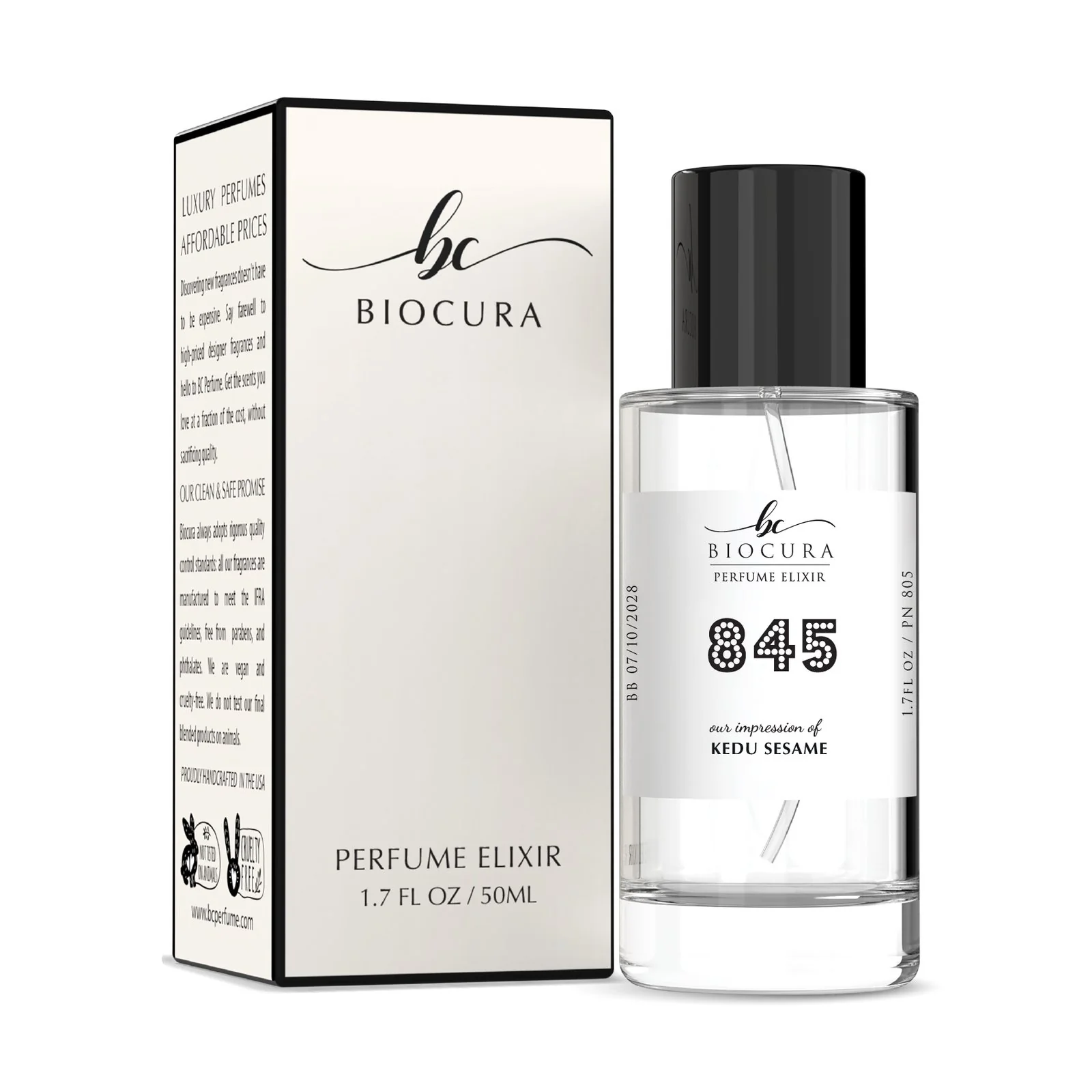 BC Perfume 845 Inspired by Kedu Sesame For Women & Men Fragrance Dupes Eau de Parfum